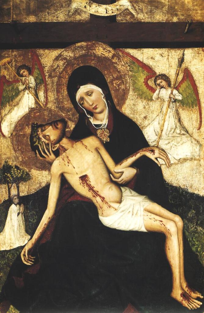 Pieta, by an anonymous Polish painter; National Museum in Warsaw, Warsaw, Poland; c.1450 2